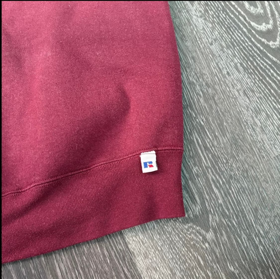 [L] usa 러셀 스웻셔츠 맨투맨 마룬 상품이미지2