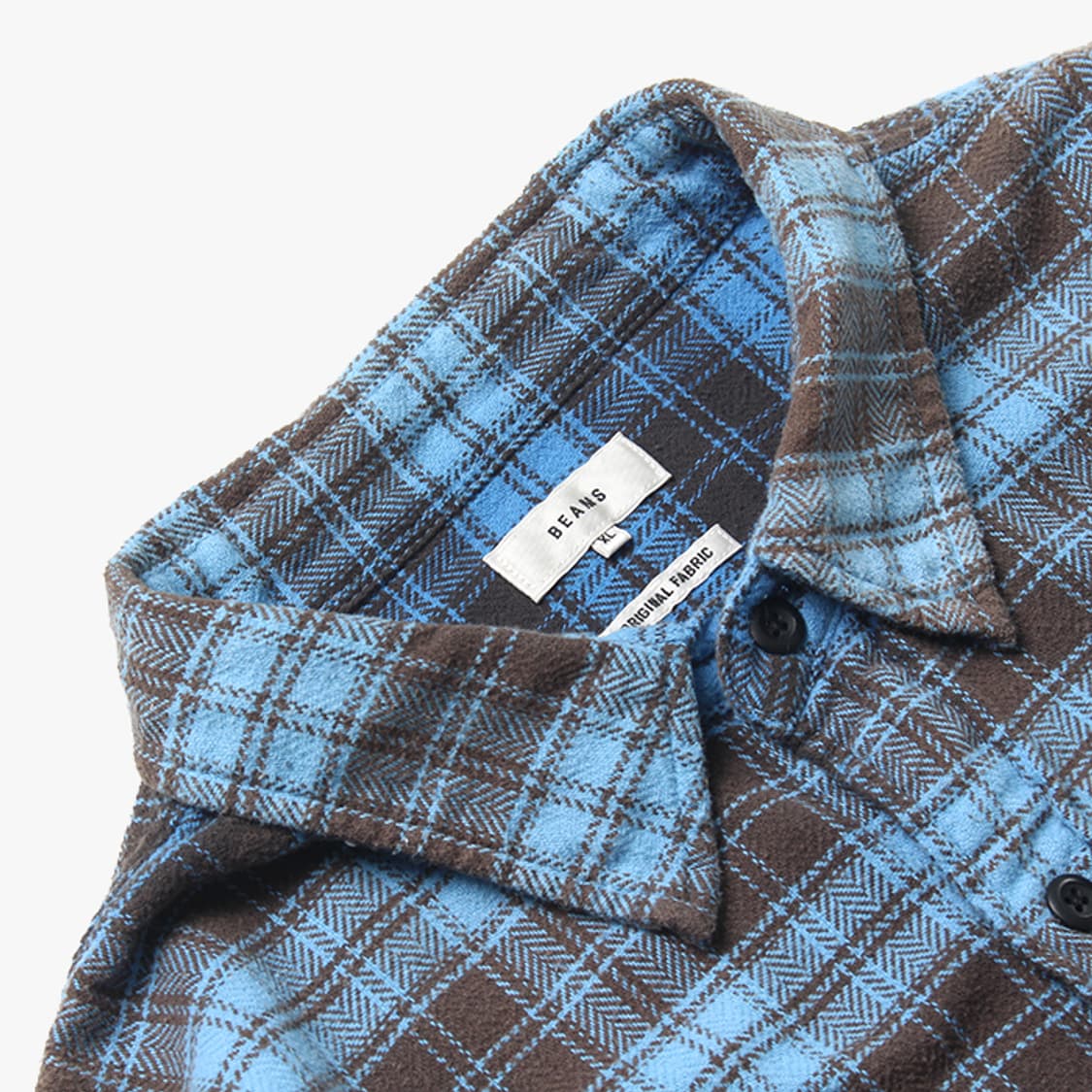  BEAMS "Blue Check Shirts" 상품이미지6