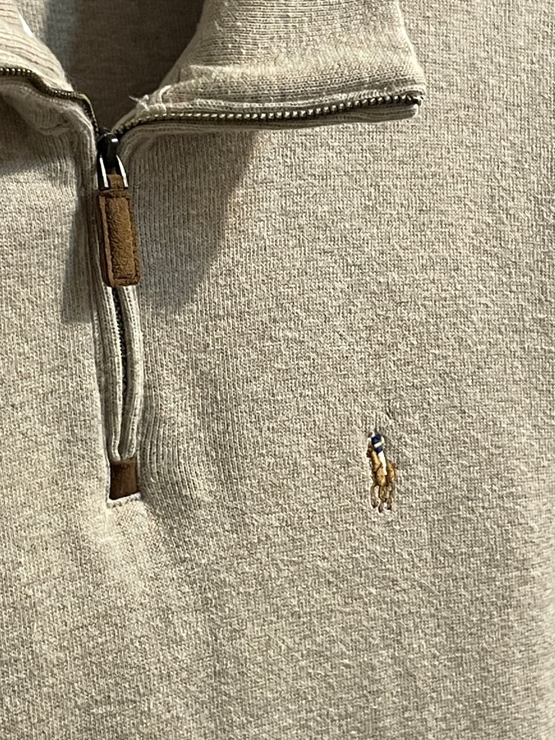 폴로 랄프로렌 에스테이트 립 하프집업 상품이미지4