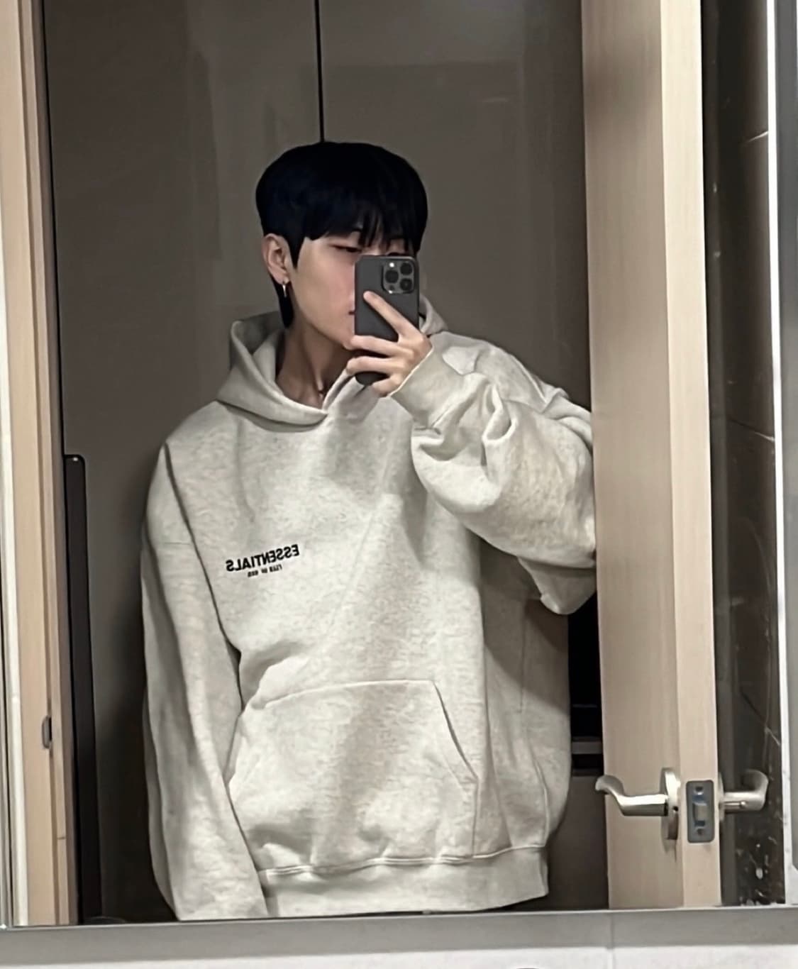 피오갓 에센셜 더 코어 컬렉션 후드 라이트 오트밀 상품이미지9