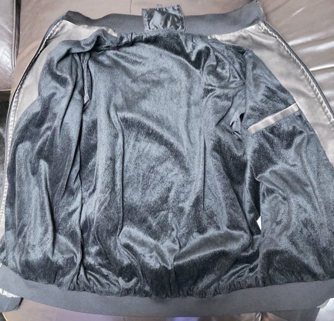 PU 코팅 워싱 빅사이즈 슬림 라이더 자켓 새상품(6XL)110~115 상품이미지6