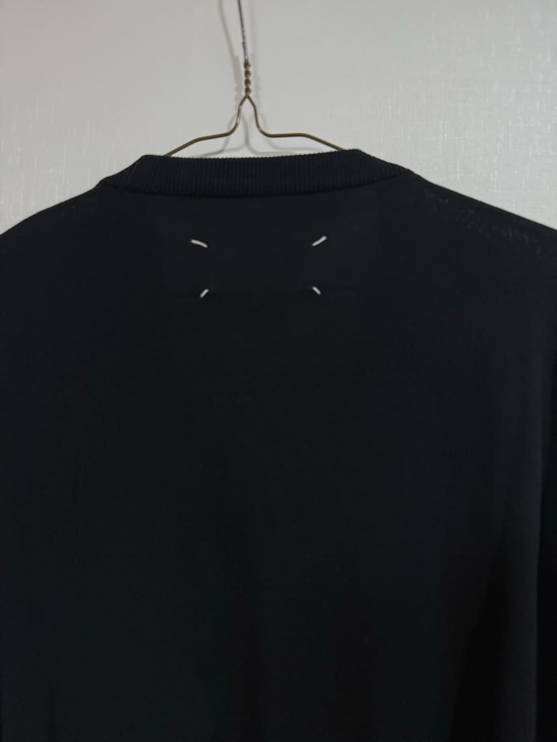 마르지엘라 레더 엘보우 가디건 상품이미지3