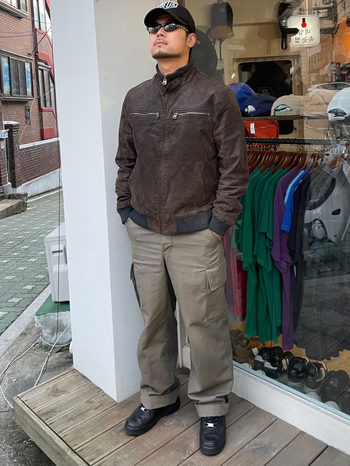 리바이스 가죽 자켓 L 상품이미지2