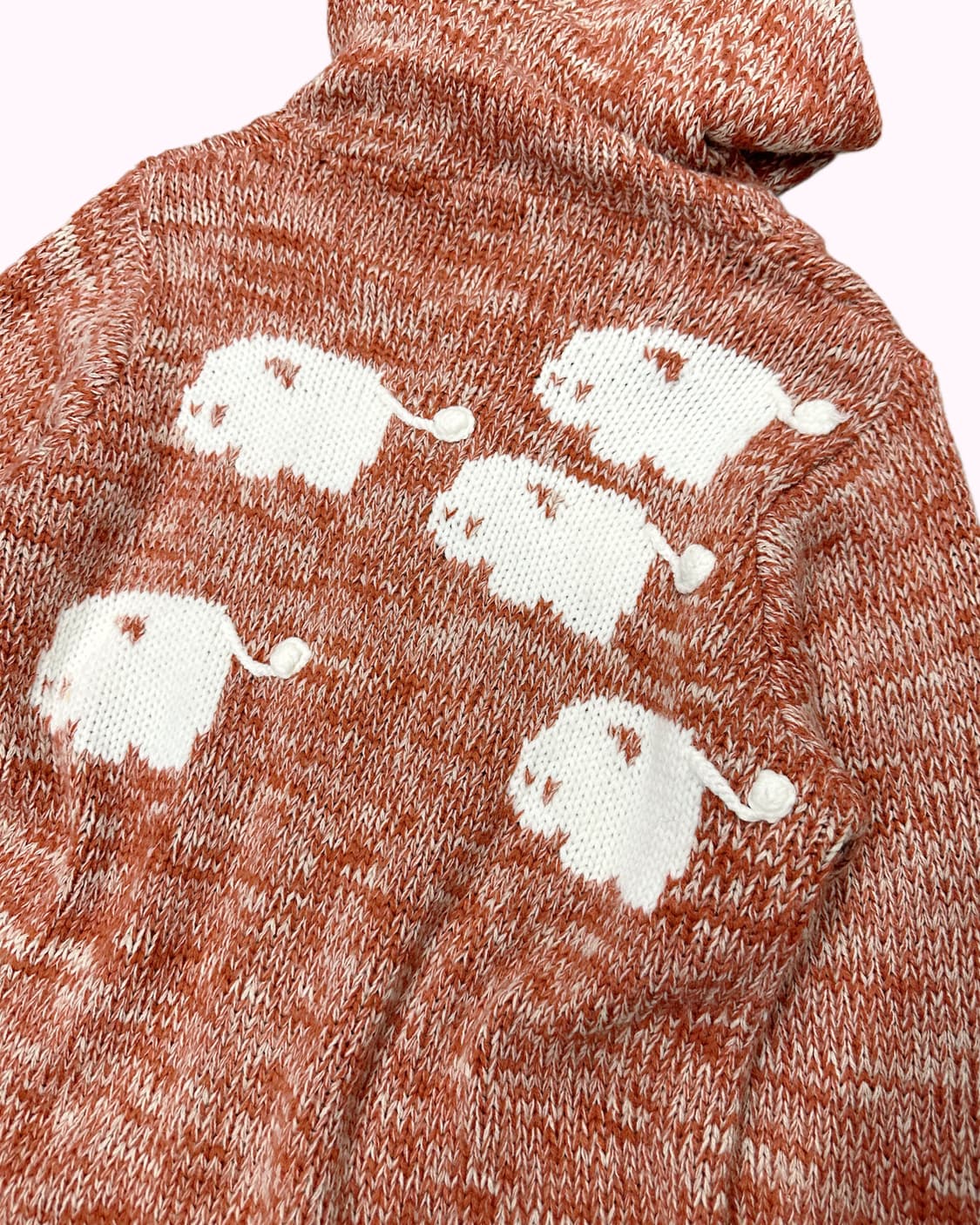 DRUG STORE'S sheep fur hood cardigan 상품이미지5