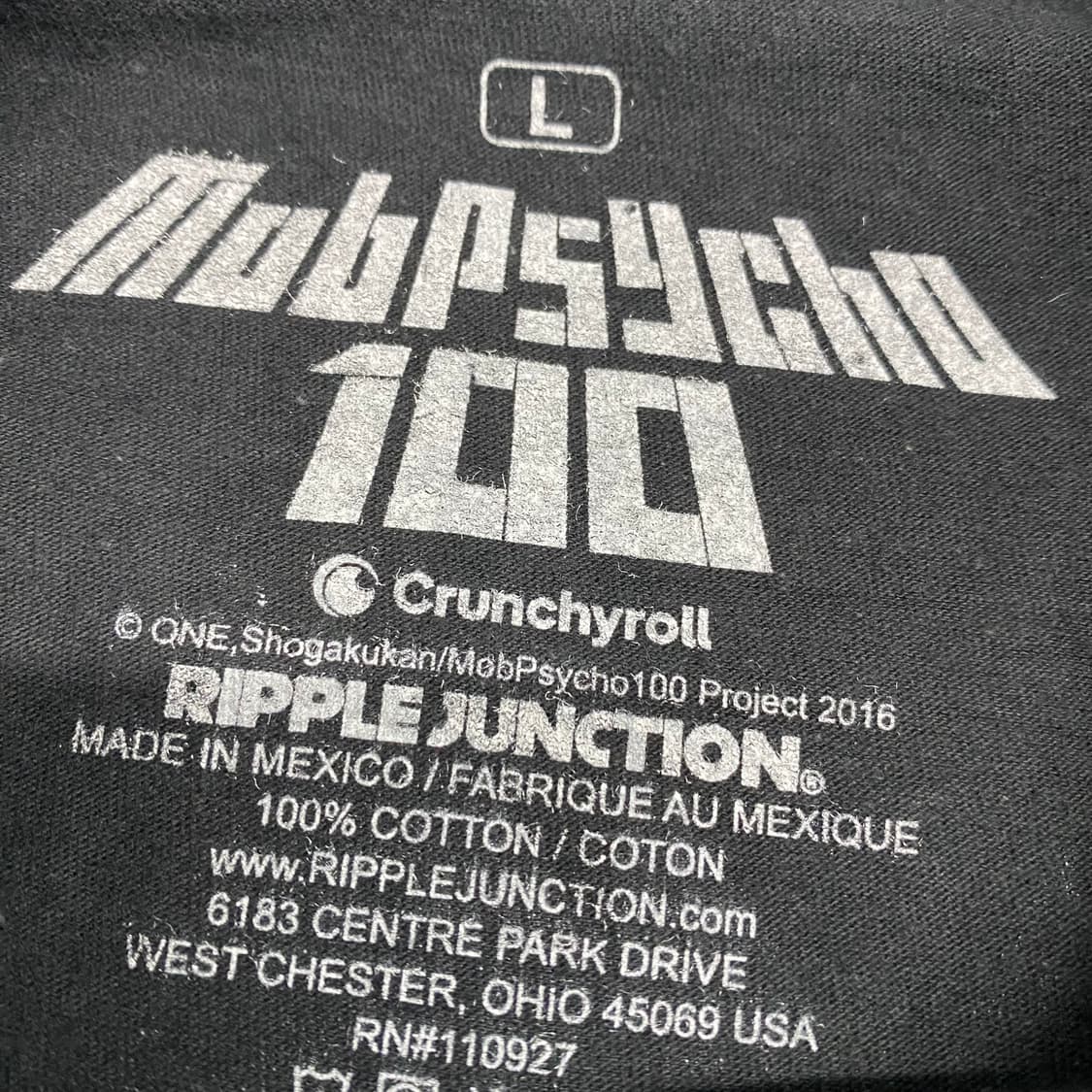 모브사이코100 오피셜 애니메이션 티셔츠 상품이미지3