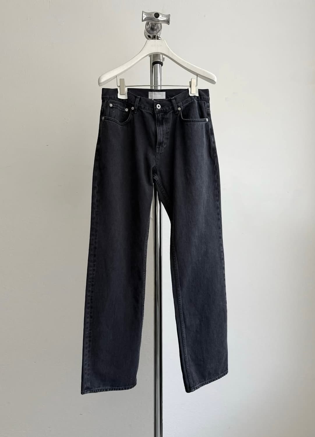 8division 세미 플레어핏 데님 흑청 상품이미지1