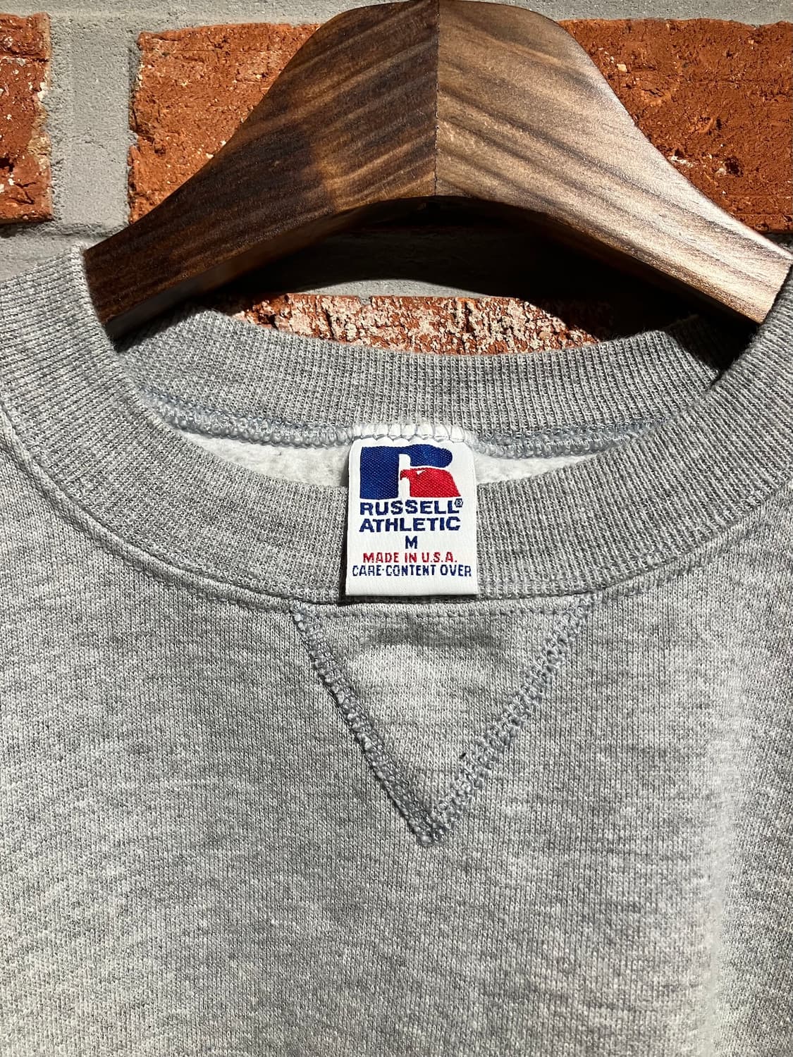 90s USA 빈티지 러셀 플레인 스웻 셔츠 맨투맨 상품이미지5