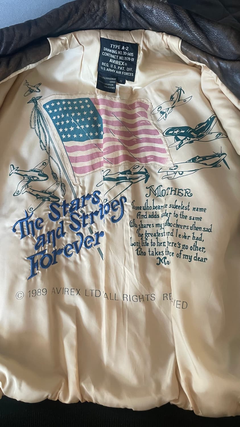 아비렉스 avirex a2 자켓 상품이미지2