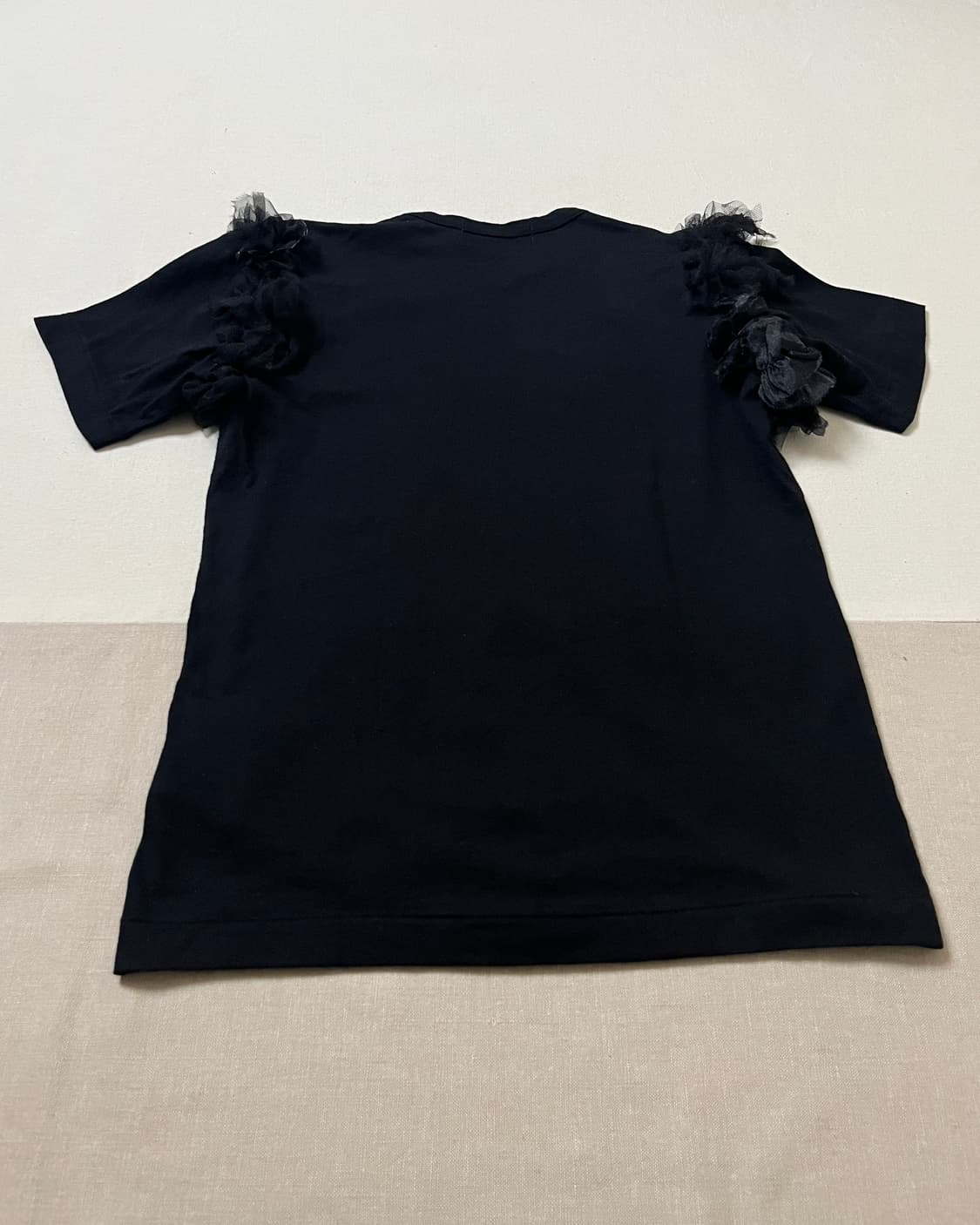 꼼데가르송 숄더 레이스 티셔츠 comme des garcons 상품이미지4