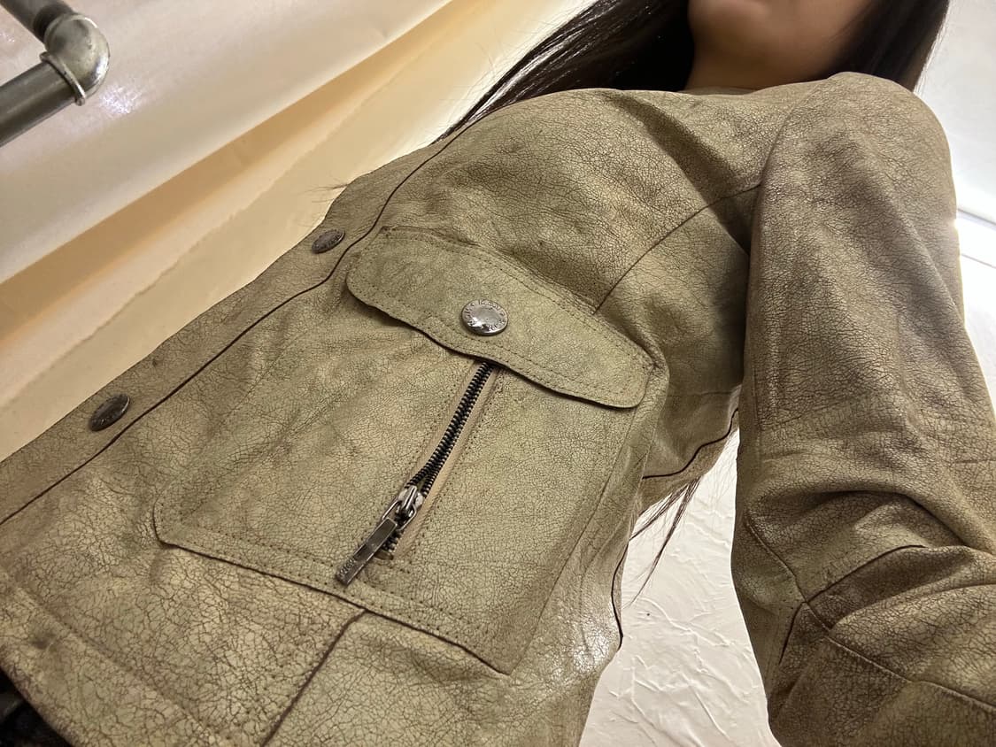 MCM flake leather jacket 상품이미지3