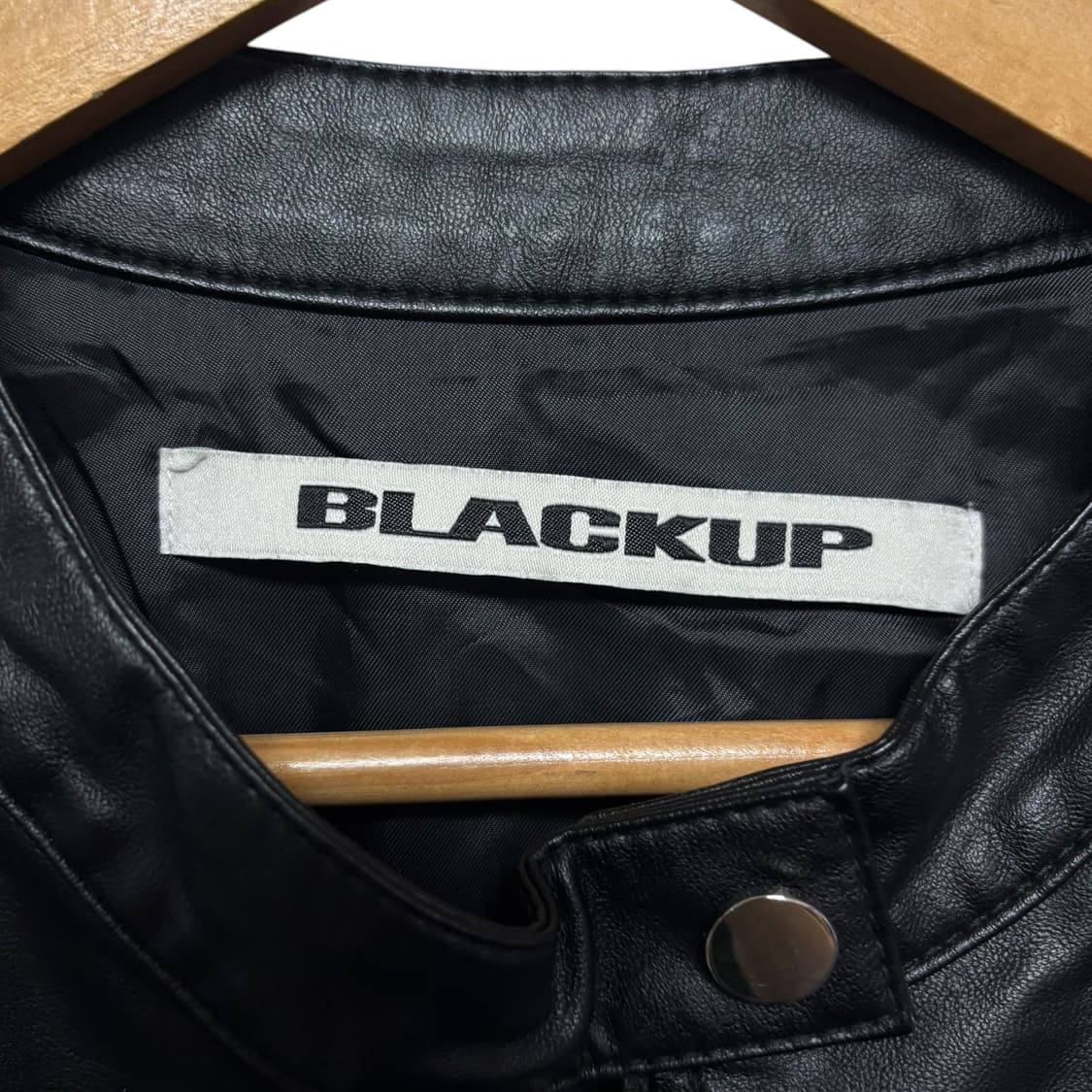 3876 BLACKUP 레이싱 레더 가죽자켓 상품이미지3