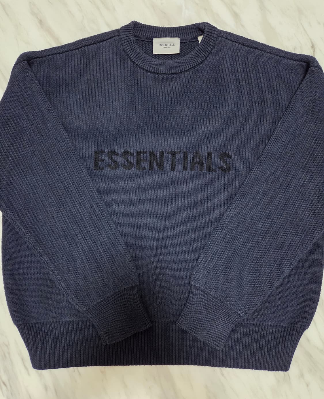 피오갓에센셜 다크 네이비 니트 상품이미지1