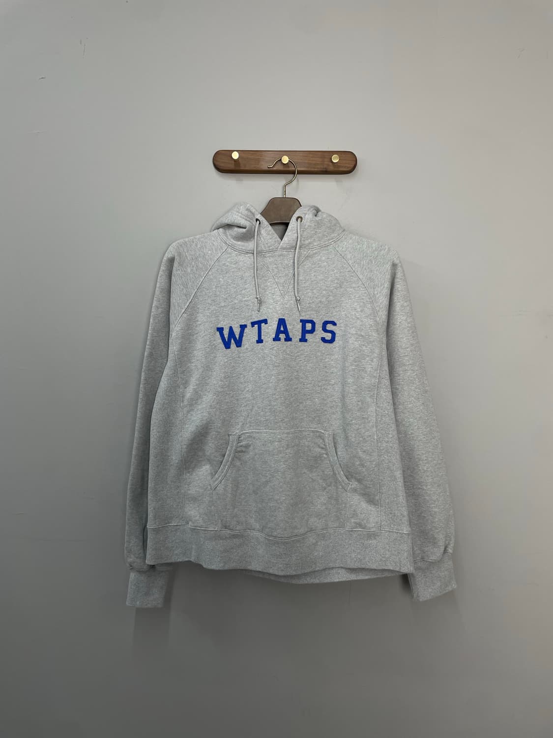 WTAPS 로고 그레이 후드티 H2367 상품이미지2