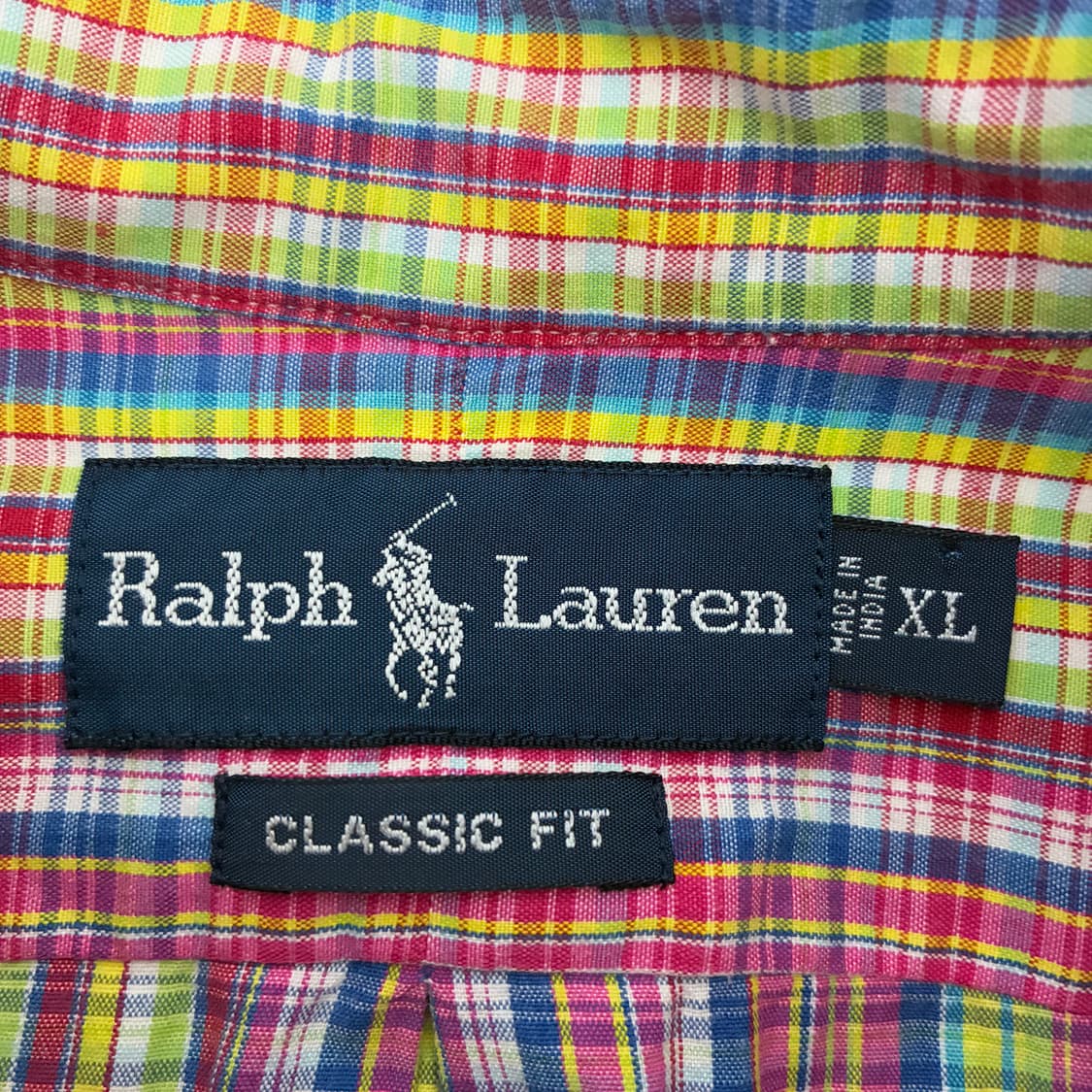 Polo  폴로 랄프로렌 자수 클래식핏 체크셔츠 상품이미지4