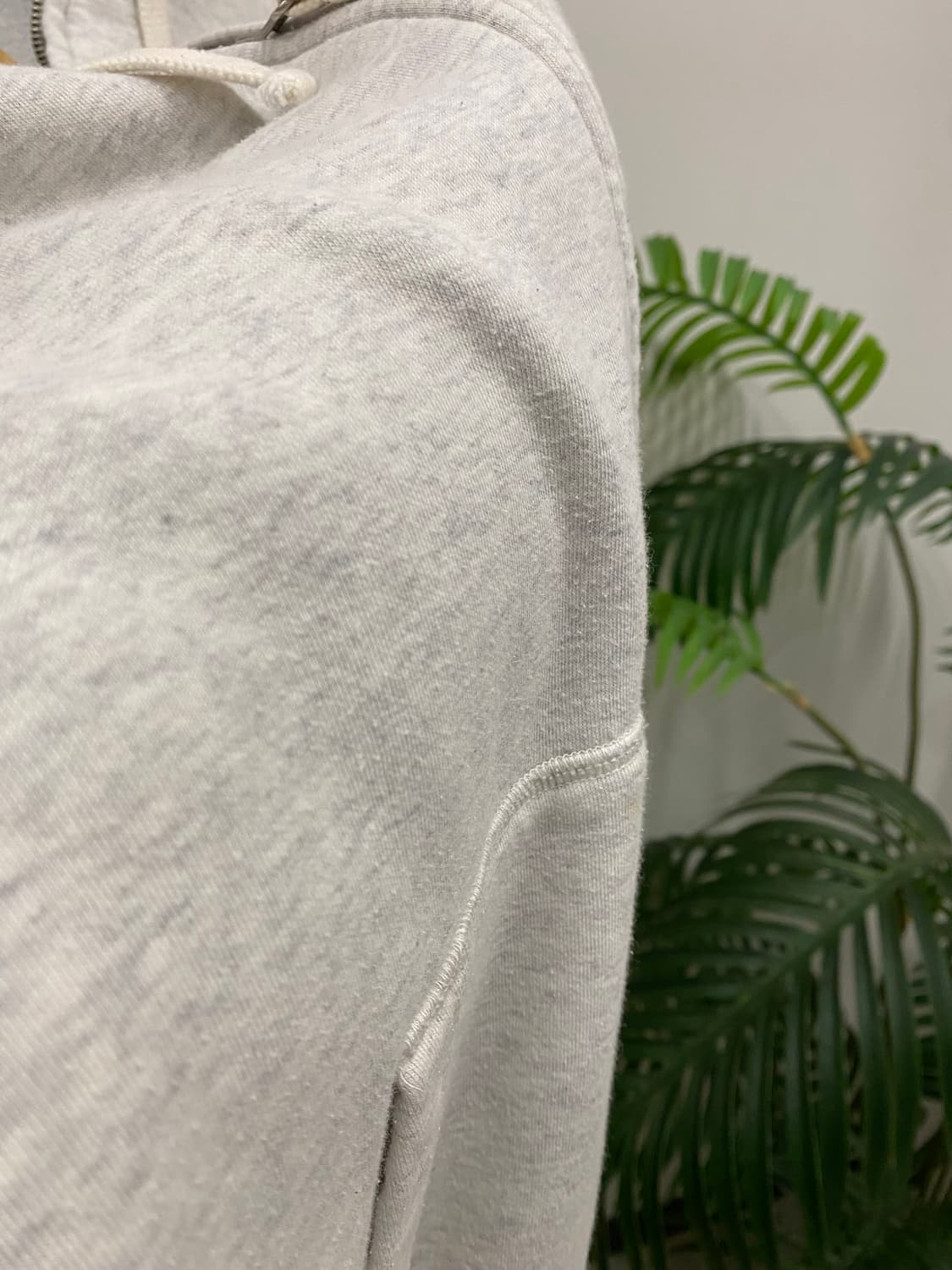 뉴에라 후드집업 오트밀 상품이미지5