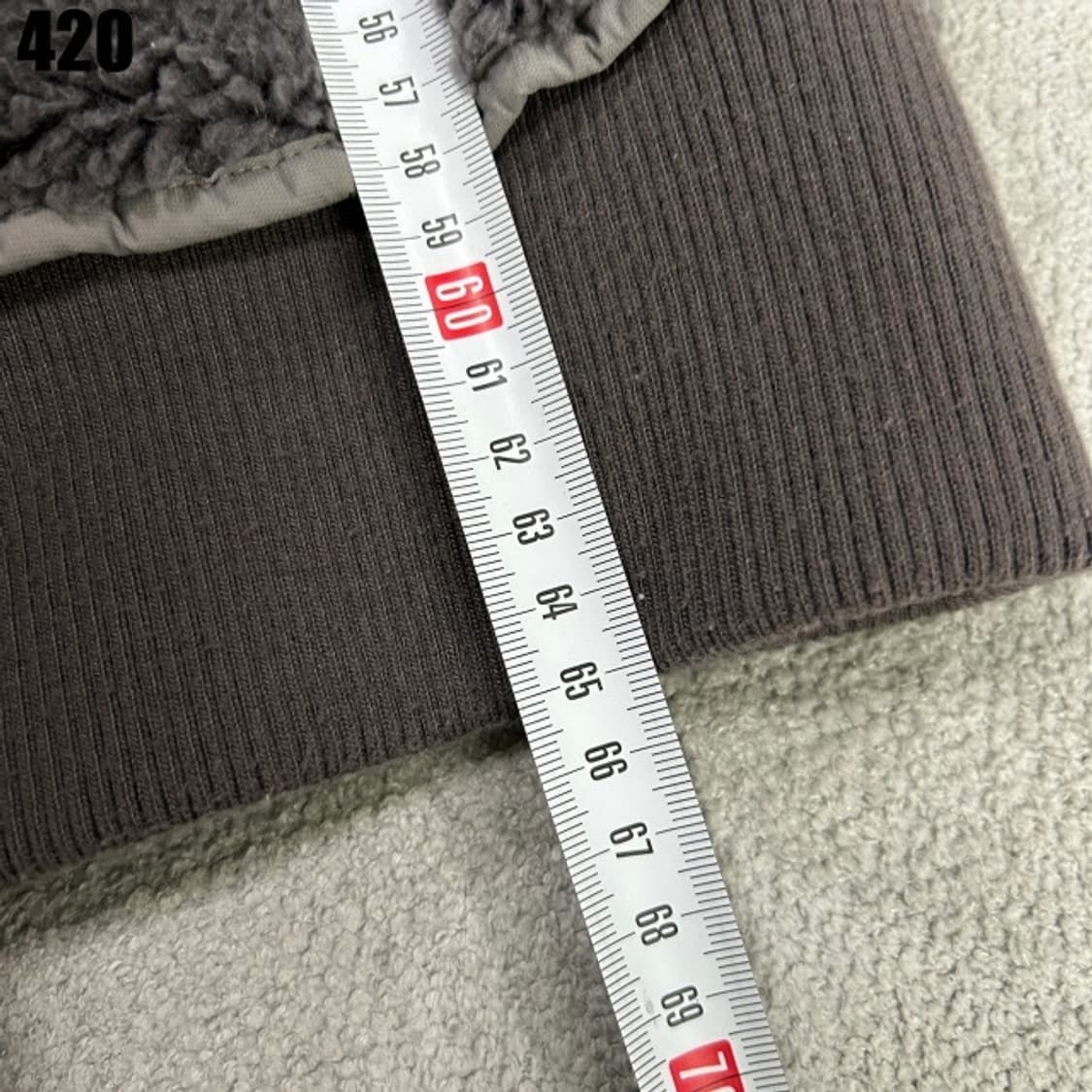 NFL 팀 어패럴 후리스 퀄팅 후드 집업  상품이미지5