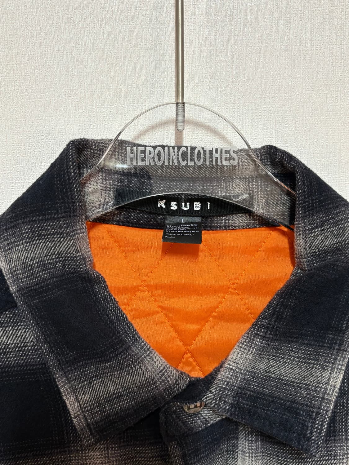 [L] KSUBI FLANNEL SHIRTS 상품이미지3