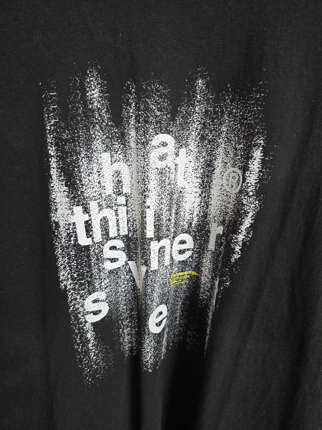 디스이즈네버댓 프린팅 로고 반팔 XL 상품이미지2