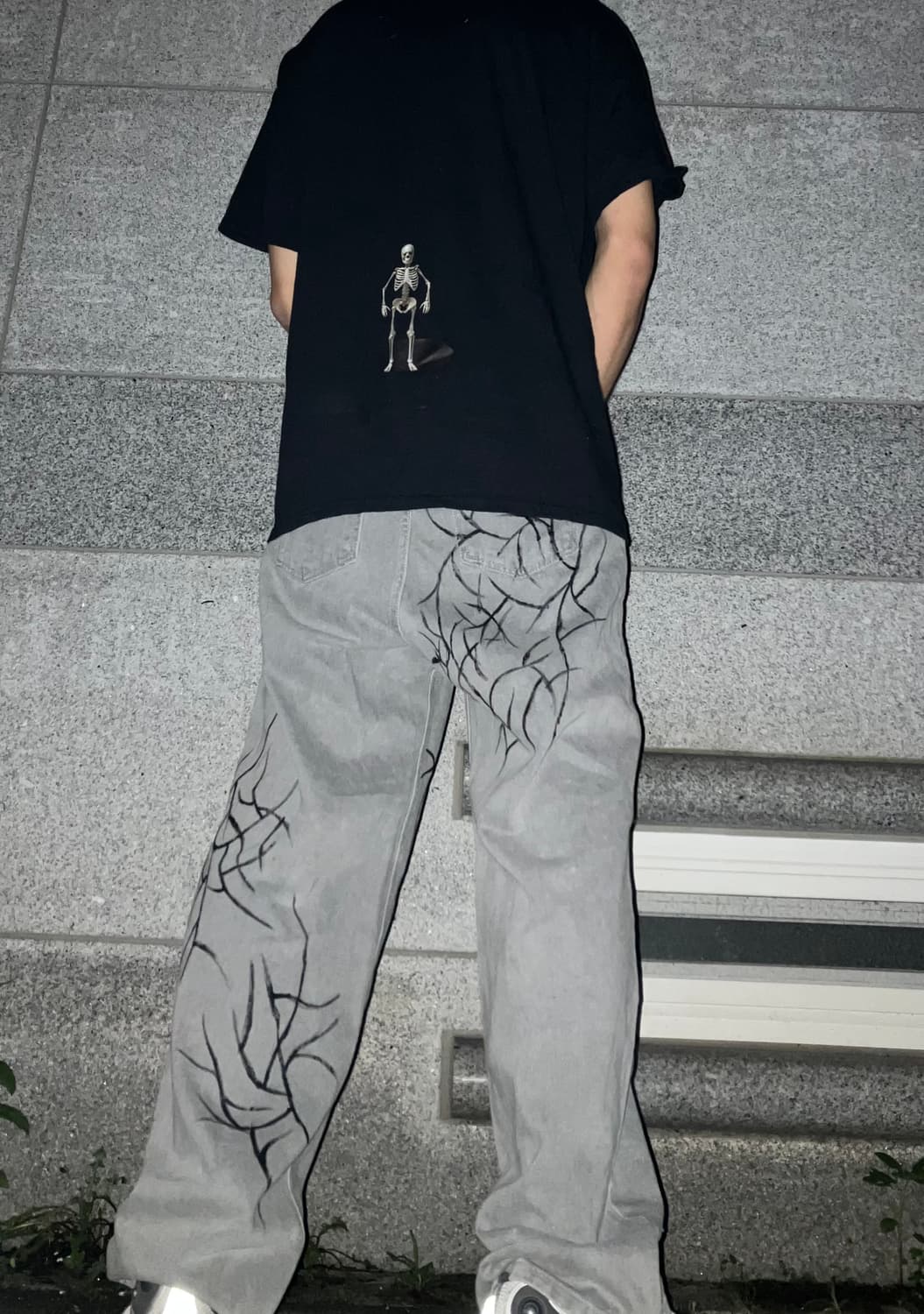 Devil custom gray pants 상품이미지4