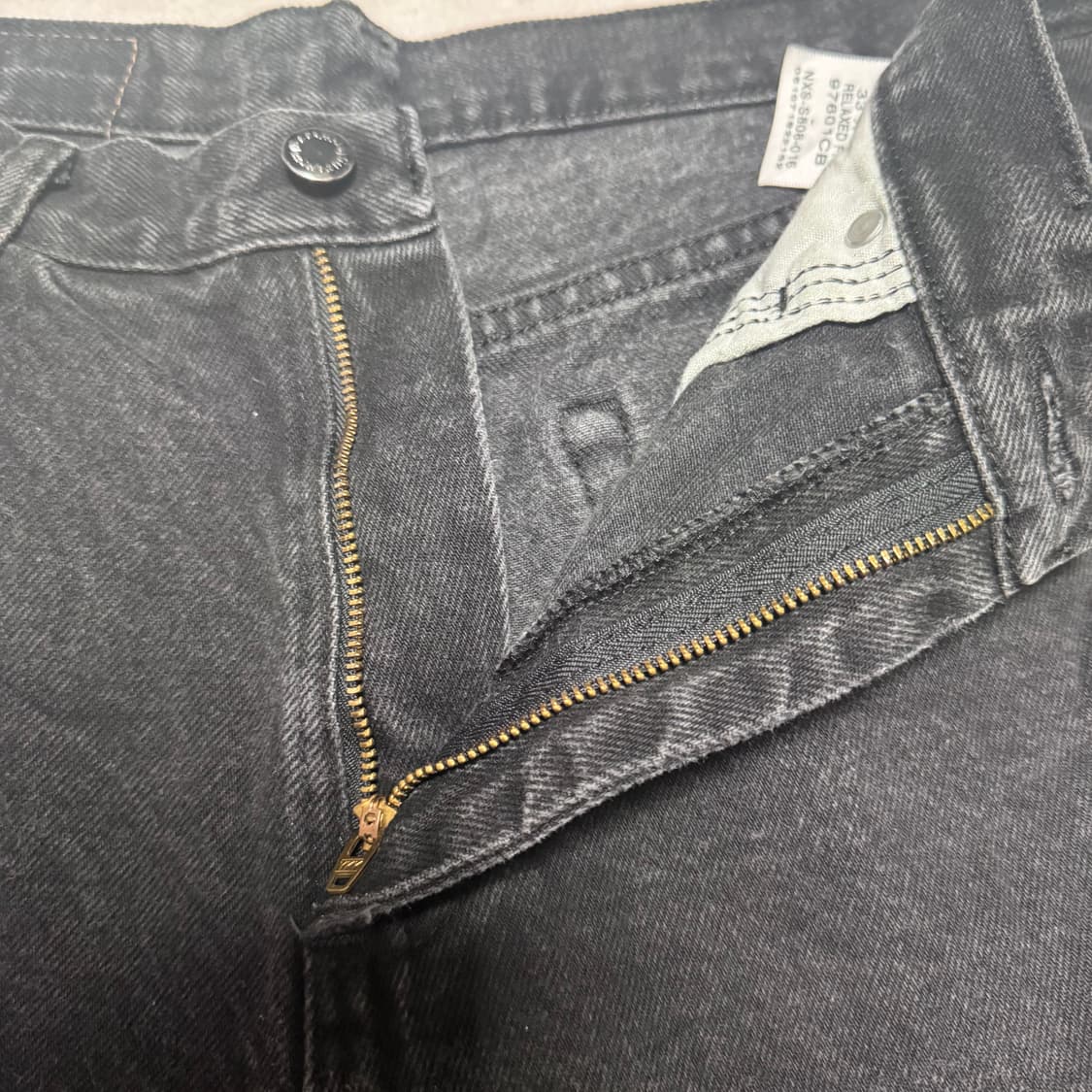 랭글러 후면 아트피스 데님팬츠 상품이미지7