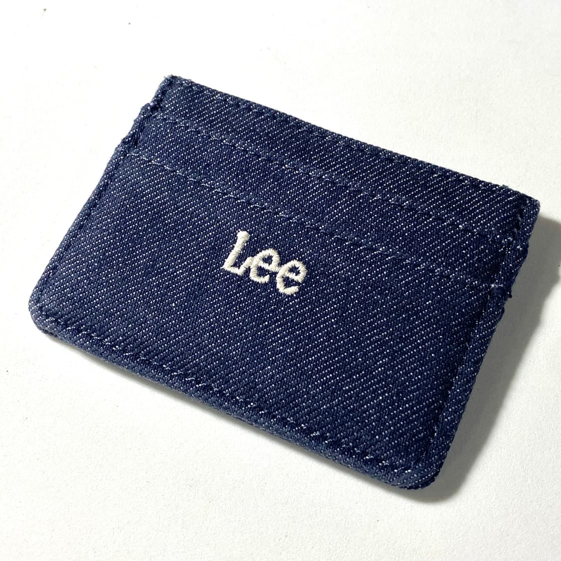 [정품] LEE 리 인디고다크 데님 카드지갑 상품이미지3