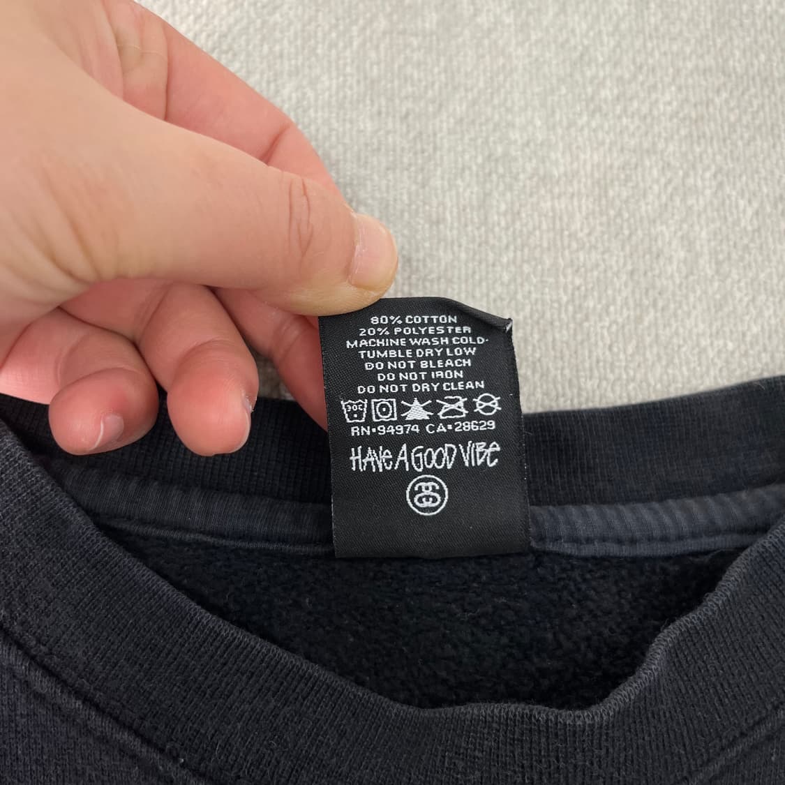 95 스투시 월드투어 크루넥 맨투맨  상품이미지5