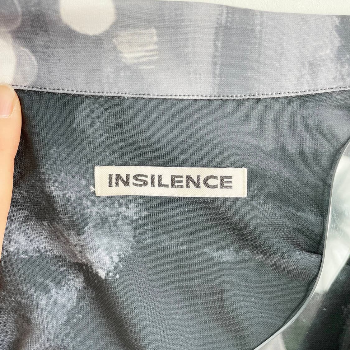 A2 인사일런스 그라데이션 오픈카라 셔츠 M사이즈 상품이미지4