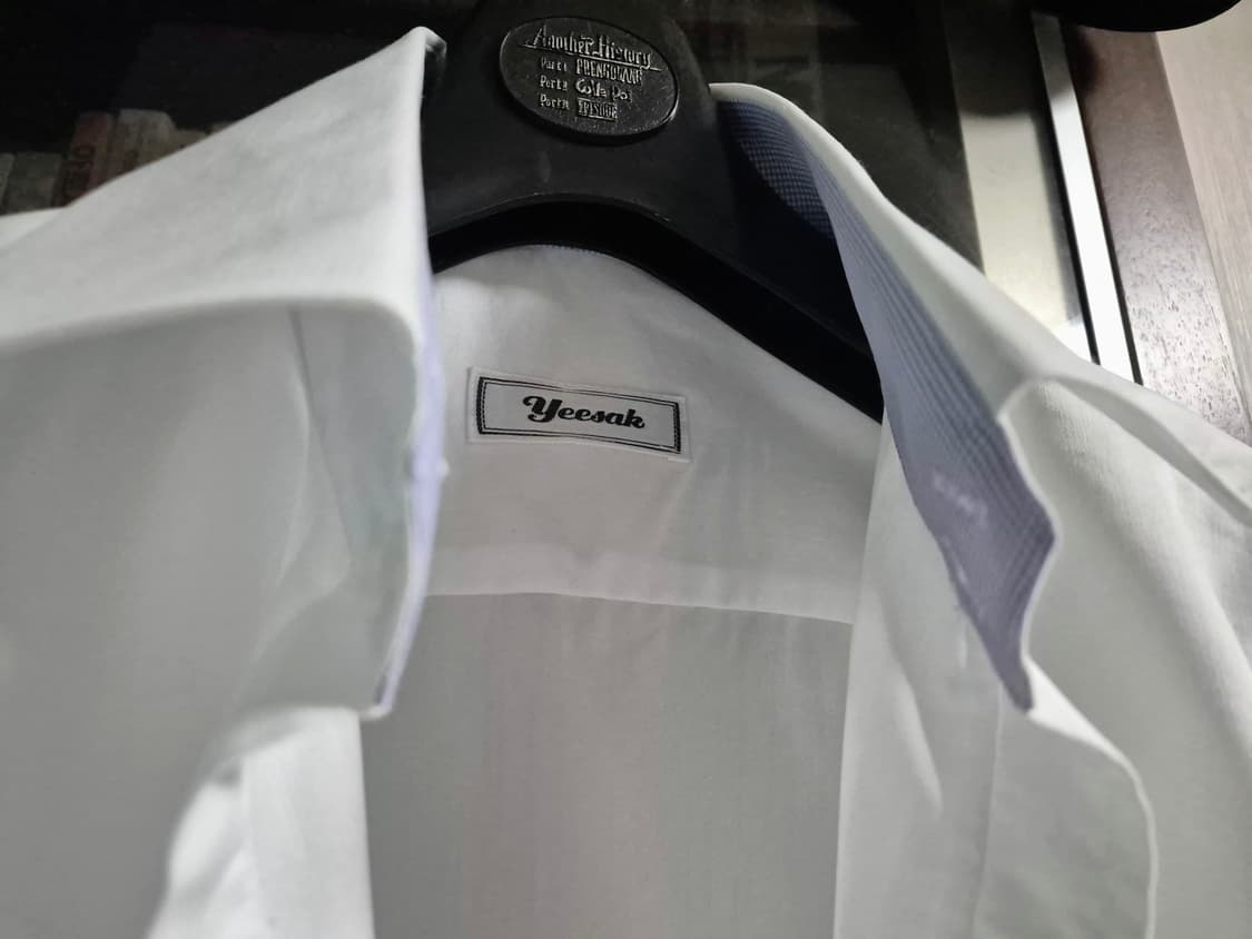 화이트 셔츠 2벌 일괄 상품이미지3