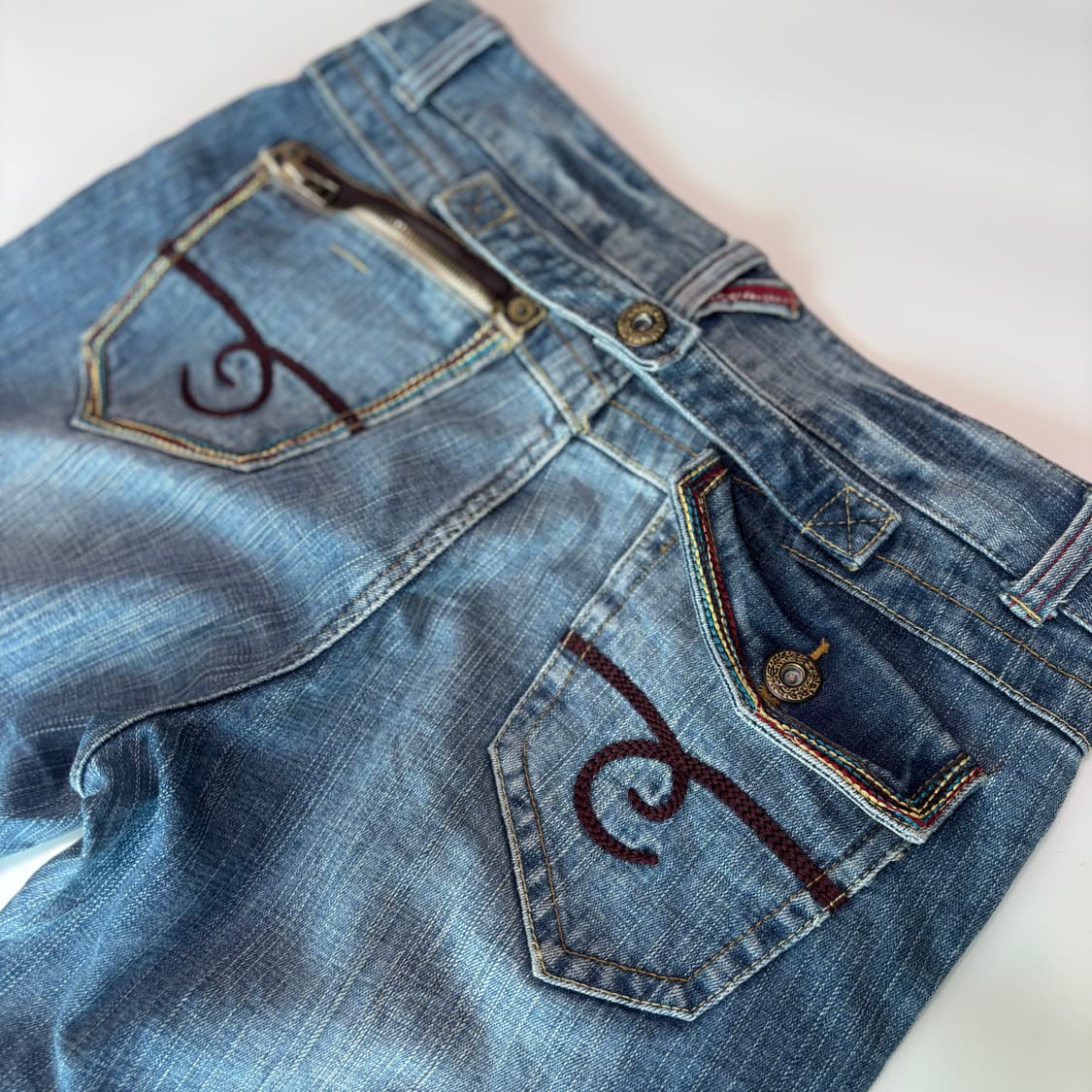 오리진 프리미엄(Oririn Premium) 언밸런스 포켓 디테일 데님 상품이미지2