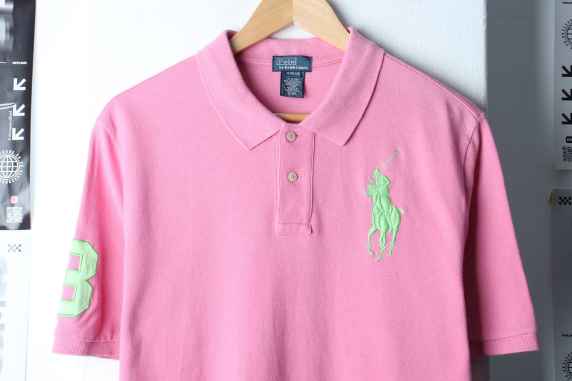 (L-XL) 폴로 랄프로렌 반팔 카라 티셔츠 럭비 빅포니-H30642 상품이미지3