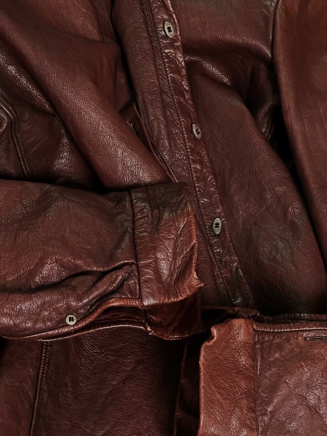 Maurzio Altieri Leather Shirt 02 상품이미지3