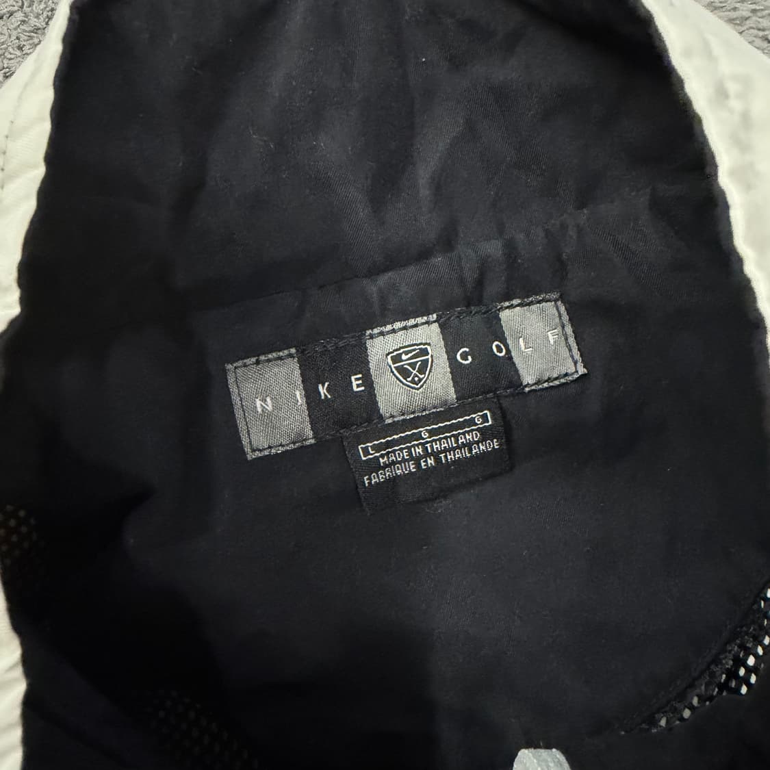 [ 정품/L ] 00s 나이키 올드스쿨 사이드 스우시 우븐 아노락 웜업 상품이미지6