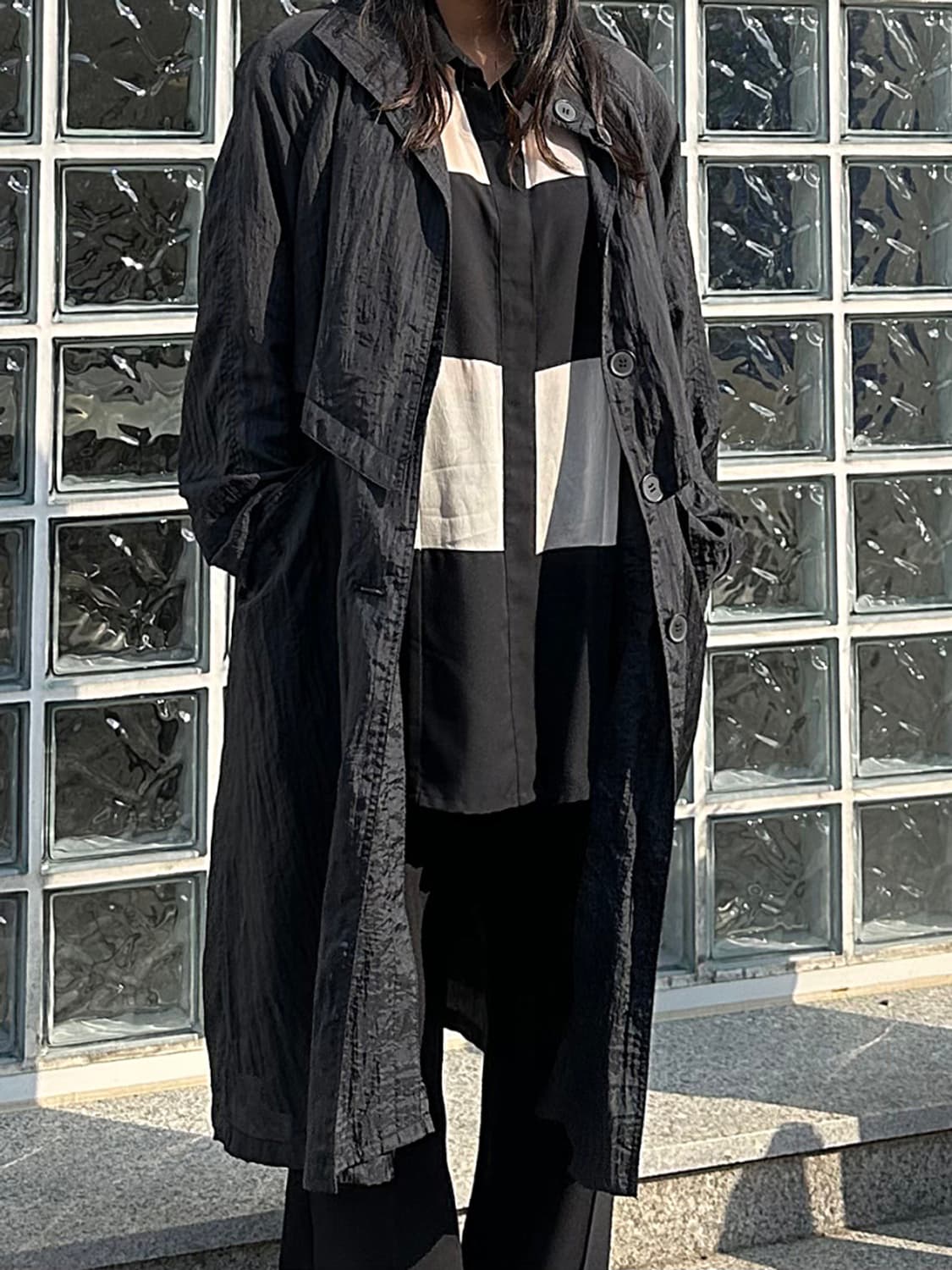 여성 폴리 코트 상품이미지1