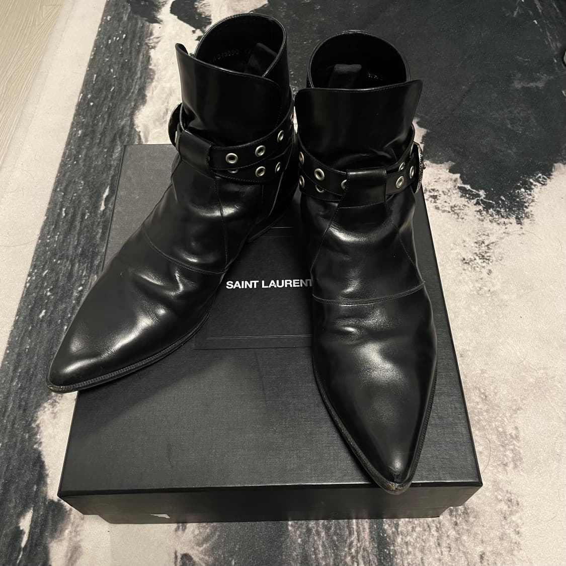 생로랑 14ss 웨스턴 버클 조드퍼 부츠 42 상품이미지1