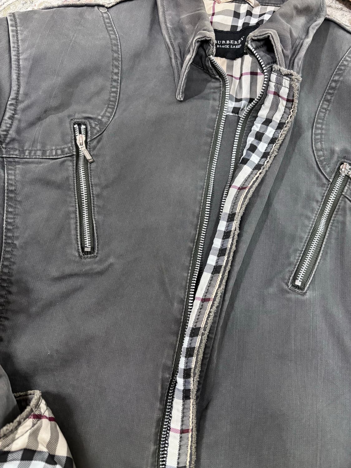버버리 블랙라벨 워싱 자켓 상품이미지2