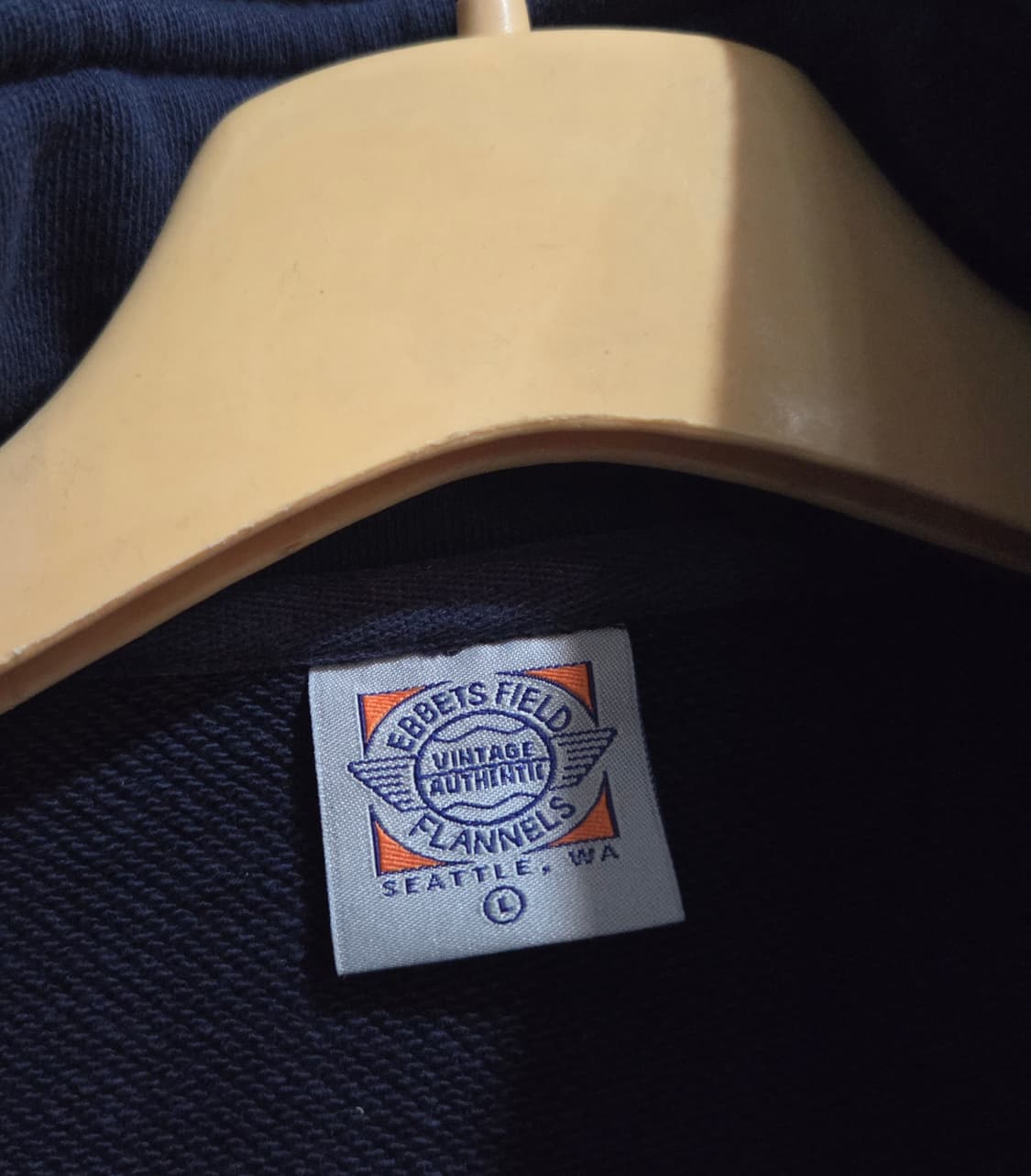 이벳필드 네이비 하프집업 맨투맨 상품이미지5