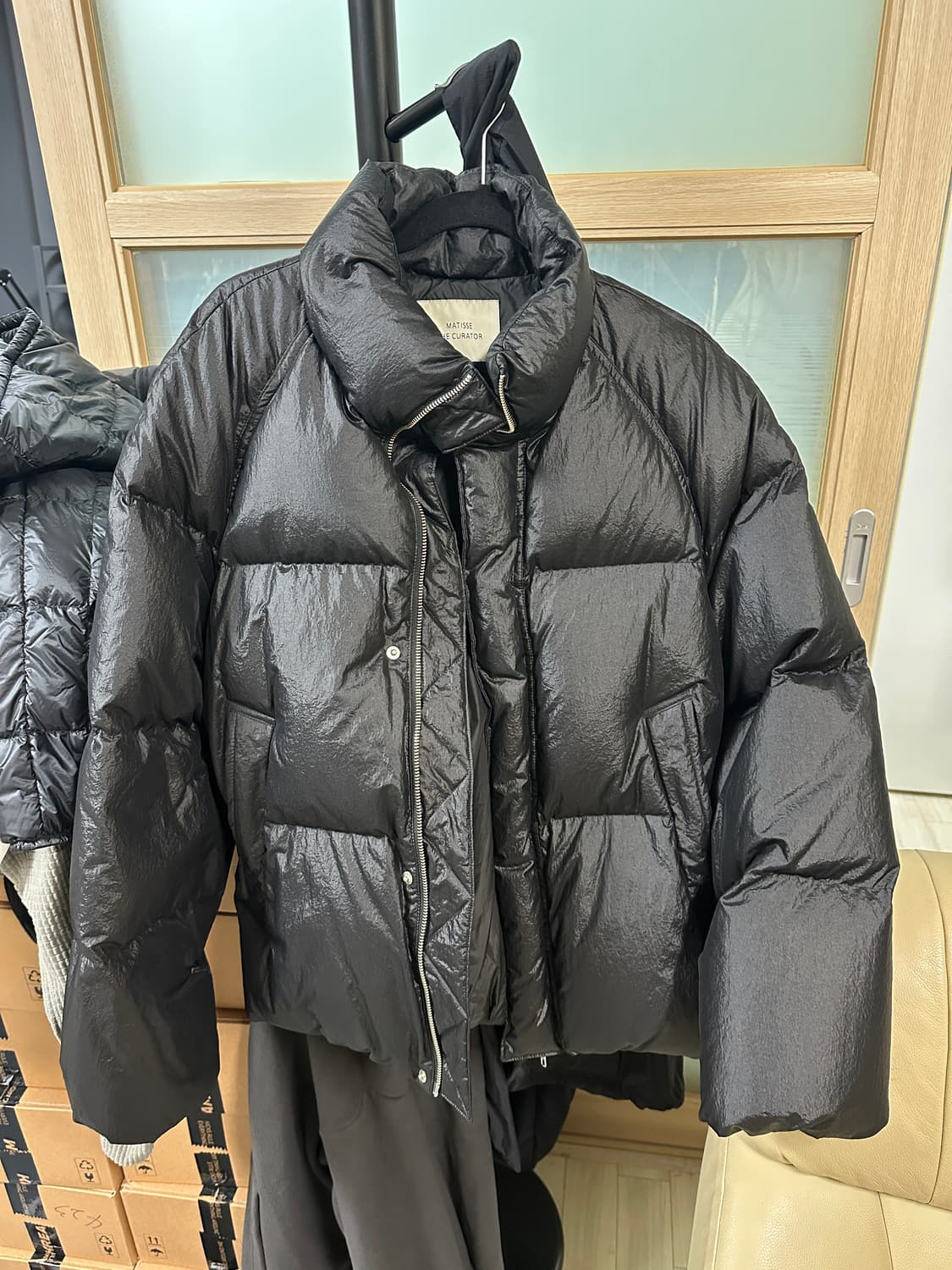 마티스더큐레이터 패딩 블랙 3사이즈 상품이미지1