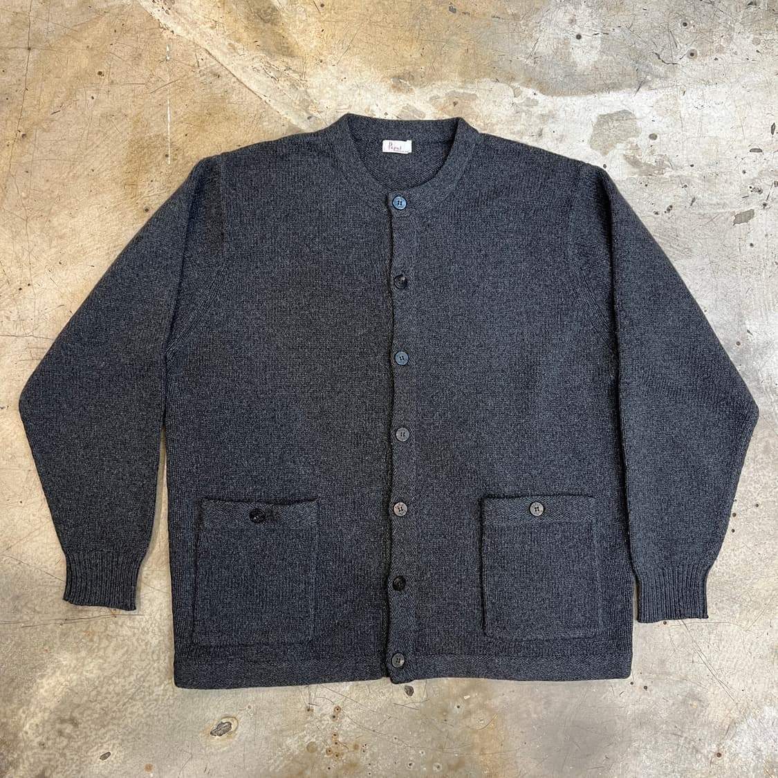 Papas 울 오버핏 가디건 상품이미지1