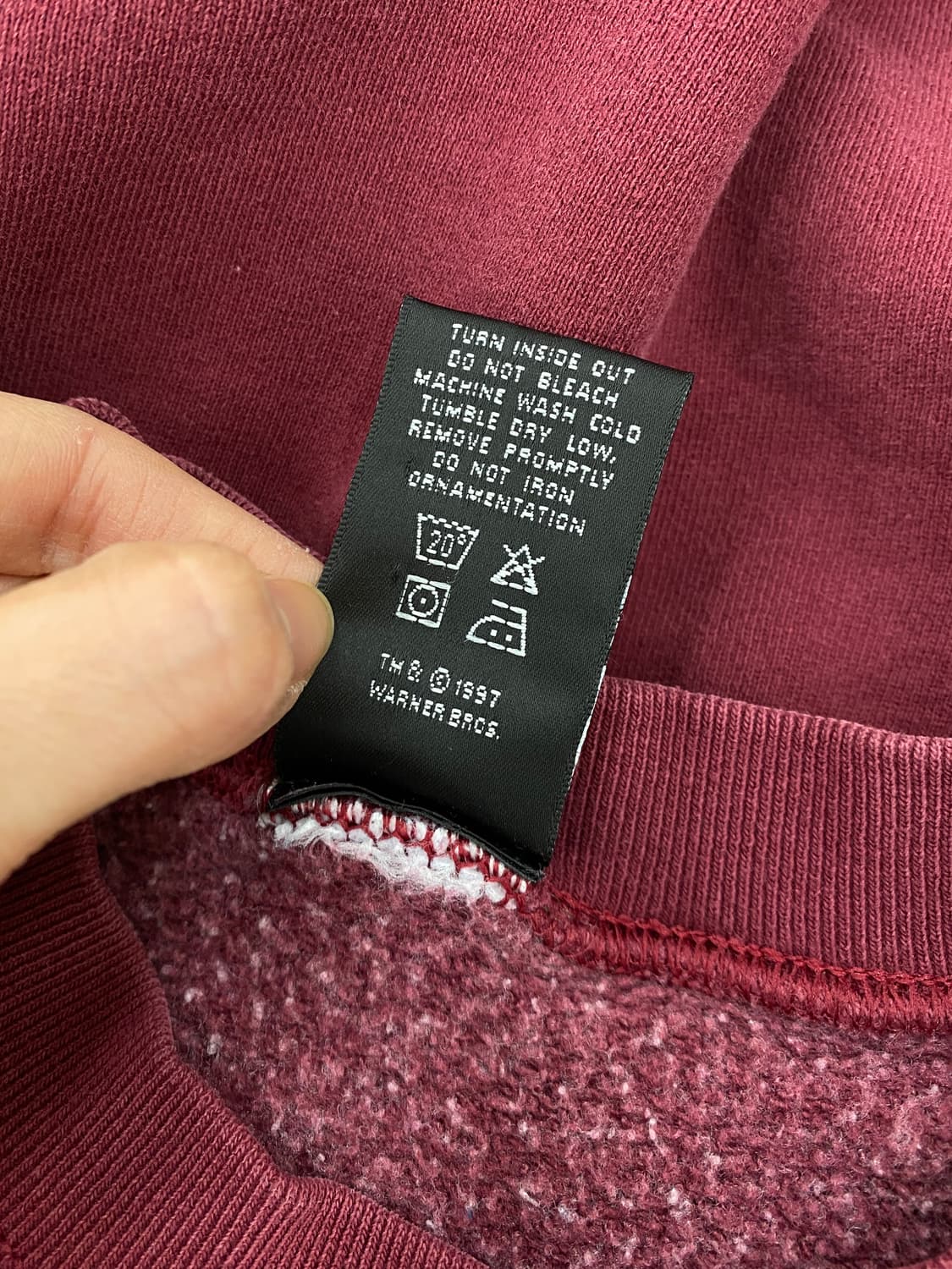 1997 워너 브로스 트위티 스웻셔츠 상품이미지7