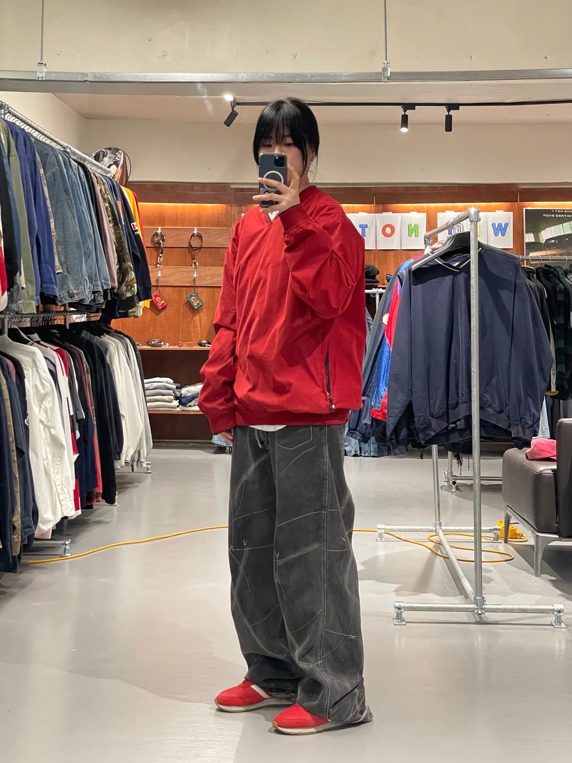 IZOD 빈티지 바람막이 웜업   상품이미지5