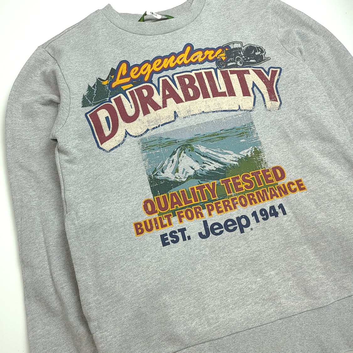 택포]지프 빈티지 프린팅 스웻셔츠 맨투맨 M~L 상품이미지2