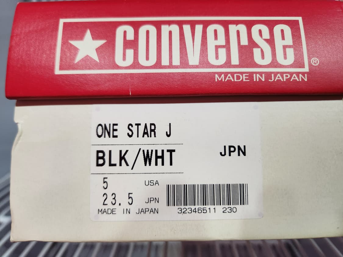 컨버스 원스타 MADE IN JAPAN   사이즈 235mm 상품이미지6