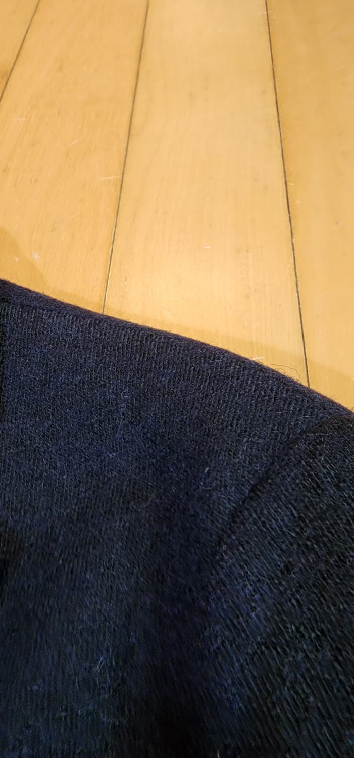 (간절기용)유니클로 네이비 모직 자켓 L 상품이미지7