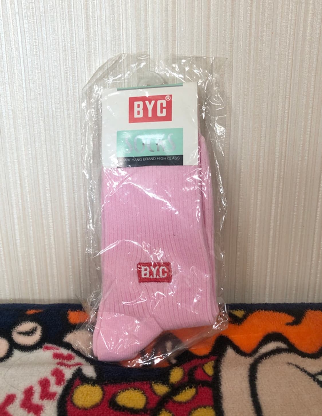 BYC/백양양말/BYC핑크/골지양말/BYC올드삭스 24cm 상품이미지1