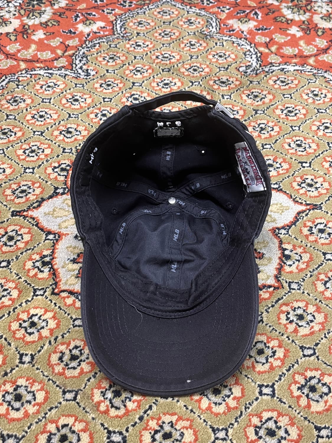 [OS] MLB 뉴욕 양키스 로고 볼캡 블랙 상품이미지3