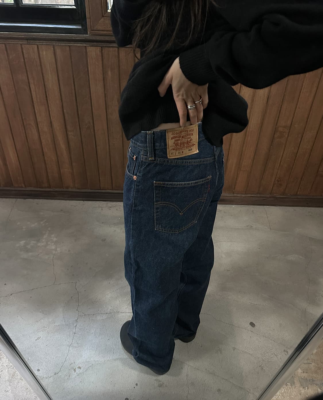 LEVI'S 508 straight jean 상품이미지1