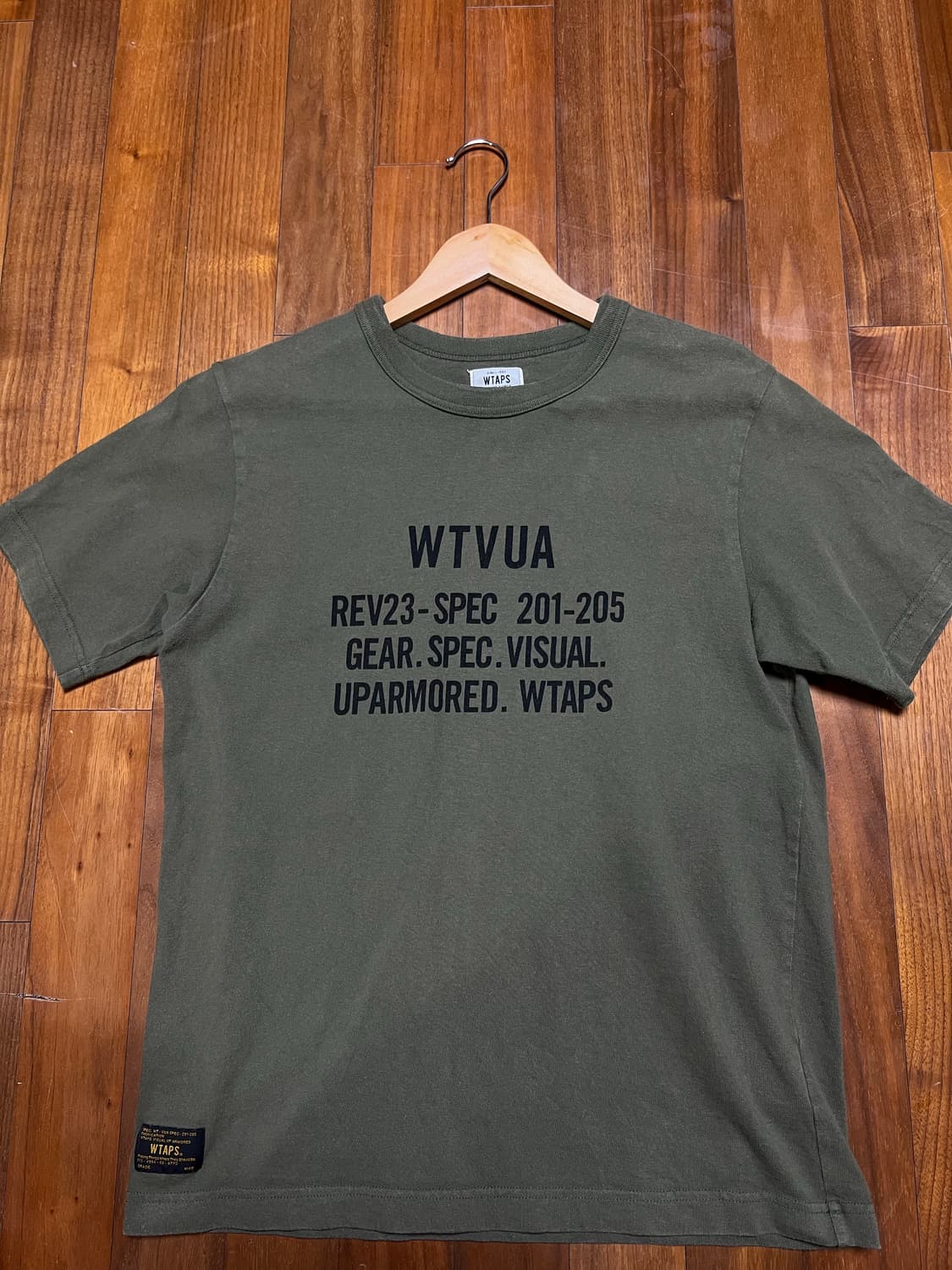 더블탭스 밀리터리 티셔츠 M 상품이미지1