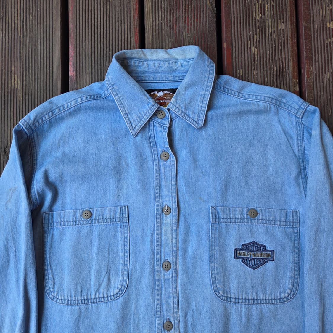 Harley Davidson 청 셔츠 상품이미지5