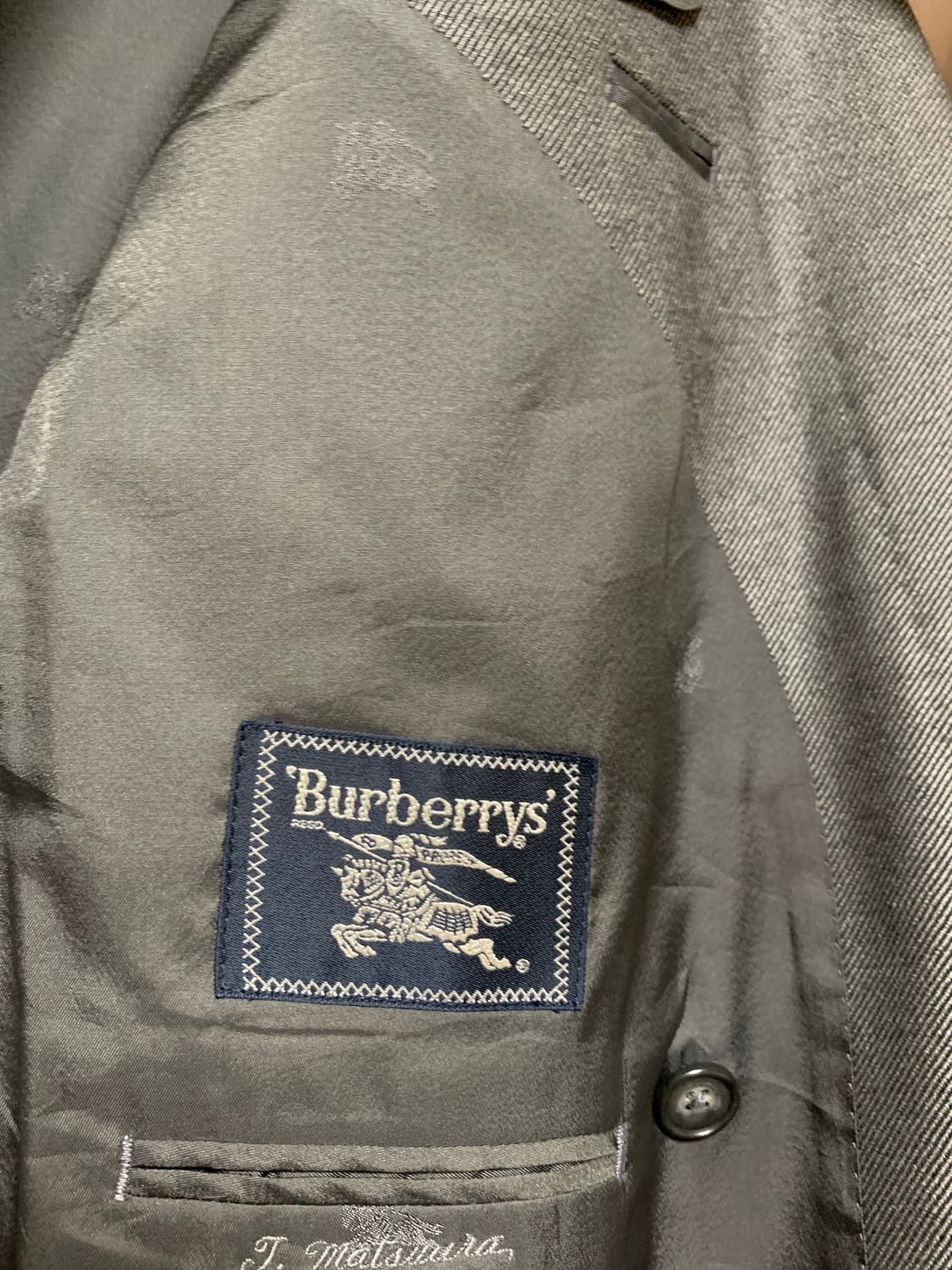 [Burberry] 버버리 울 100% 트윌 더블 블레이저 (AB6) 상품이미지6