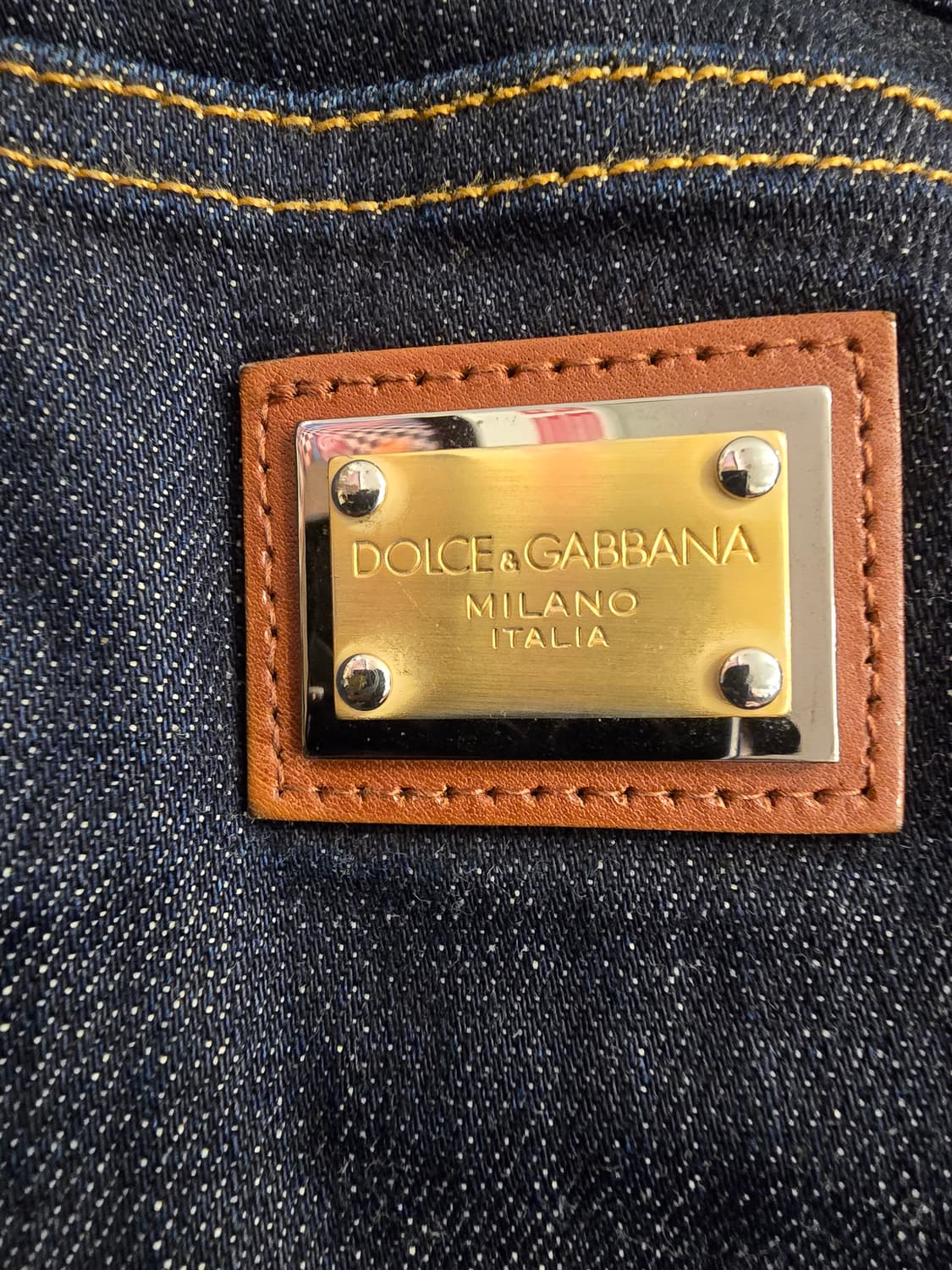 돌체앤가바나(Dolce & Gabbana)생지 데님 팬츠 상품이미지7